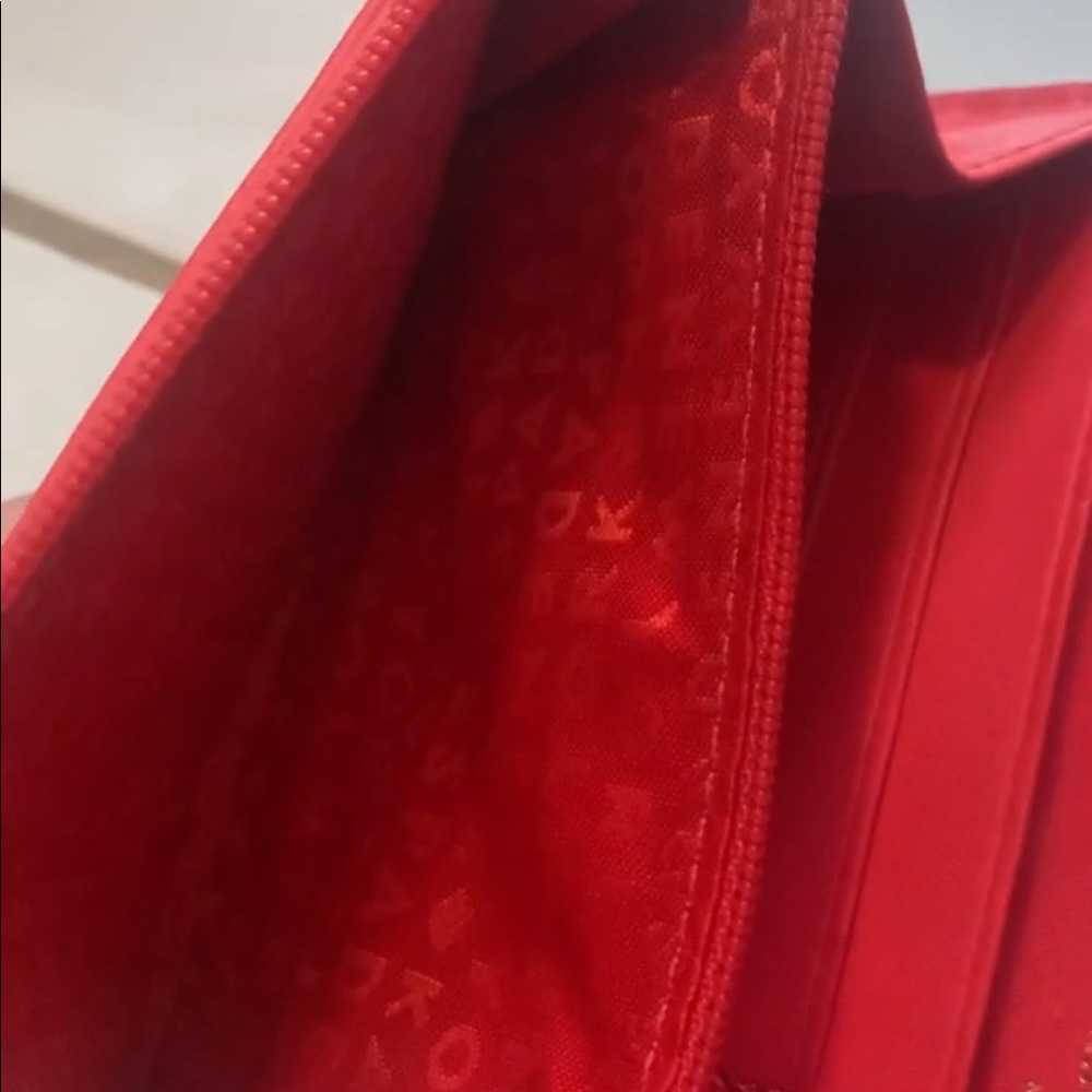 Kate Spade Wallet with Removable Chain in Red - Picture 4 of 5